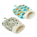 Semi Enclosed Warm Cat Sleeping Bag Comfortable Soft Fleece Pet Bed Easy Clean - Fish