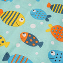 Semi Enclosed Warm Cat Sleeping Bag Comfortable Soft Fleece Pet Bed Easy Clean - Fish