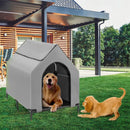 Outdoor Pet Camp Bed with Canopy Large Dogs Mesh Summer Breathable Kennel