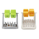 Roller Type Leaky Slow Food Toy Automatic Feeders for Dogs Interactive Playtime - Orange