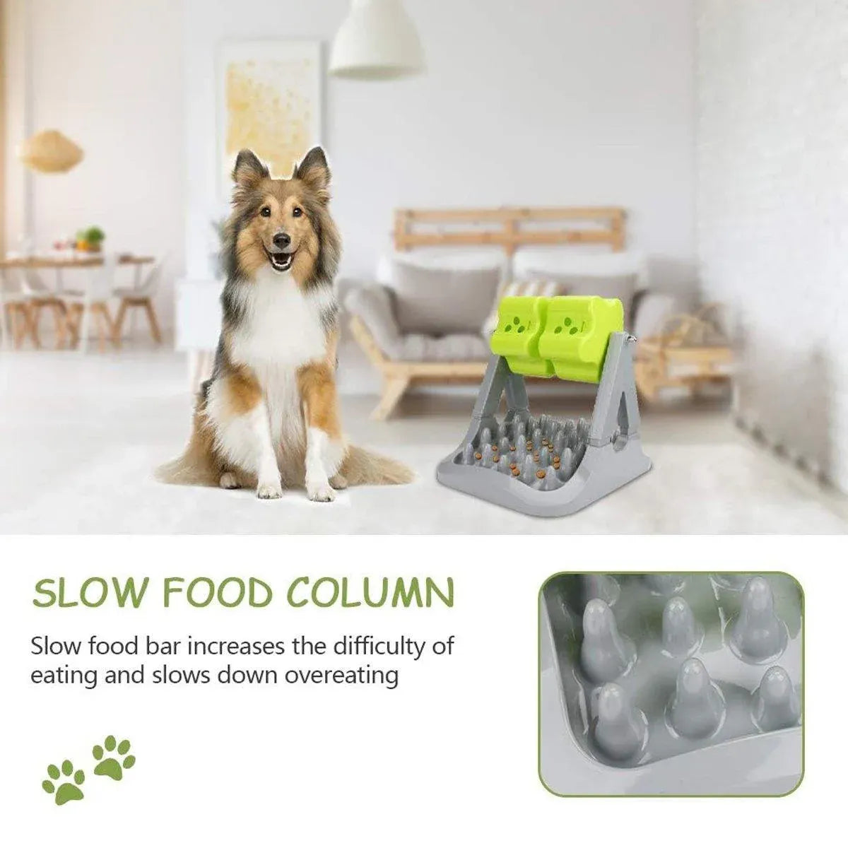 Roller Type Leaky Slow Food Toy Automatic Feeders for Dogs Interactive Playtime - Orange