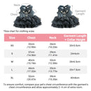 Autumn Winter Pet Dog Cat Dress Faux Leather Sequin Skirt Outfit for Small Dogs - M