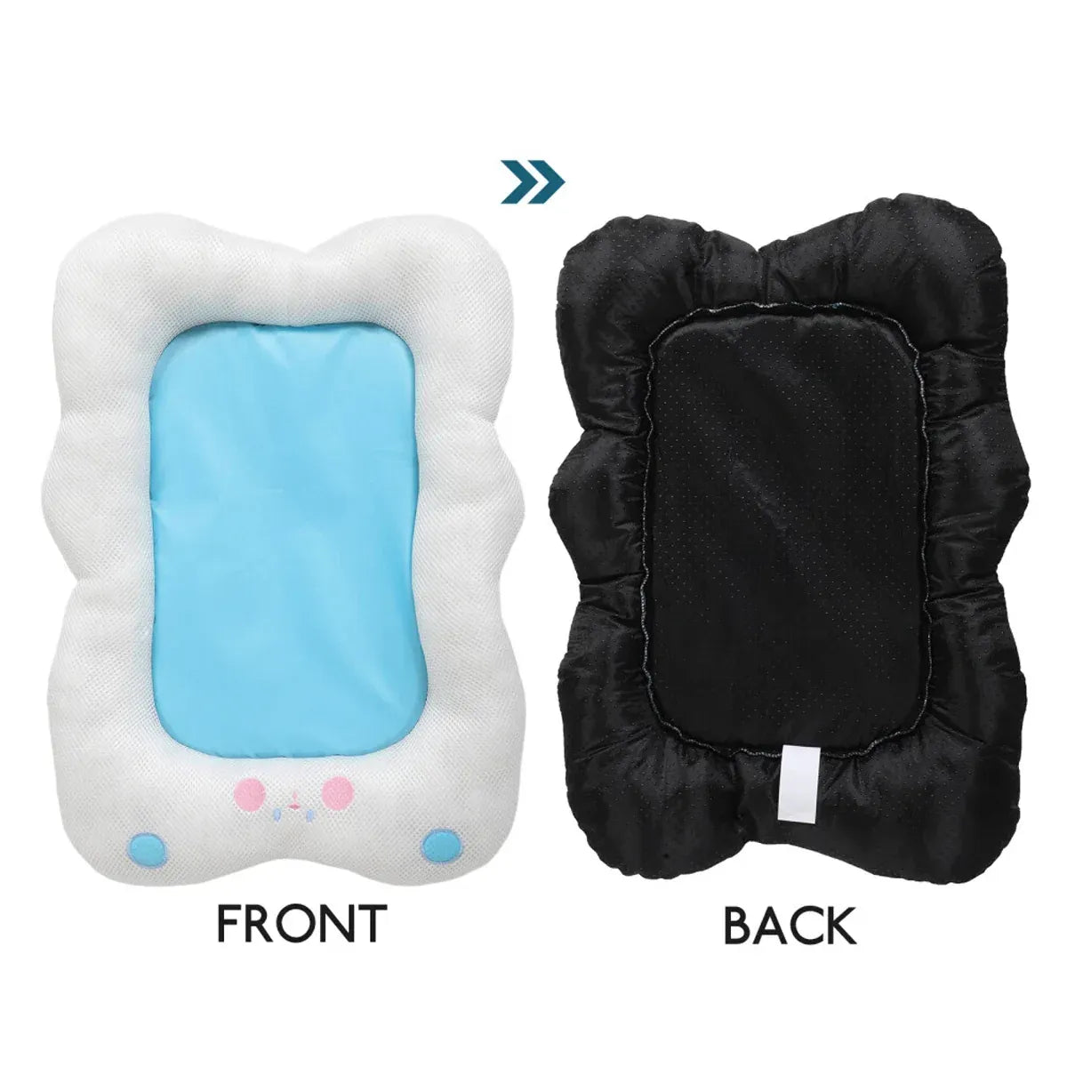 Soft Pet Bed for Dogs and Cats Washable Cushion Kennel Indoor Sleeping Mat Use - L