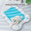 Soft Pet Bed for Dogs and Cats Washable Cushion Kennel Indoor Sleeping Mat Use - L