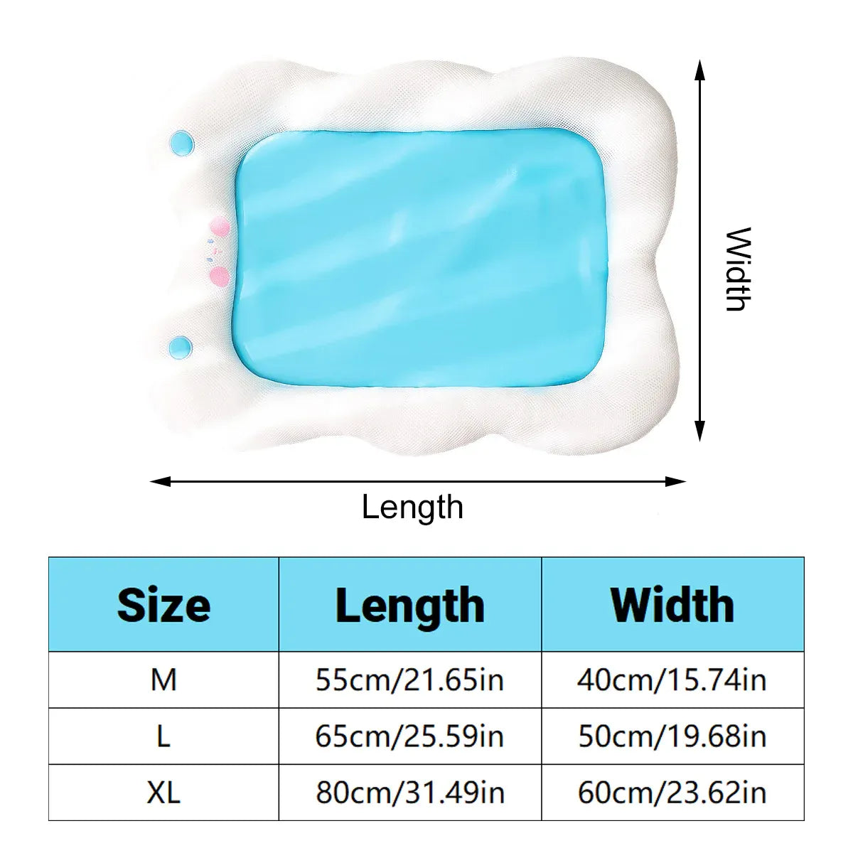 Soft Pet Bed for Dogs and Cats Washable Cushion Kennel Indoor Sleeping Mat Use - M