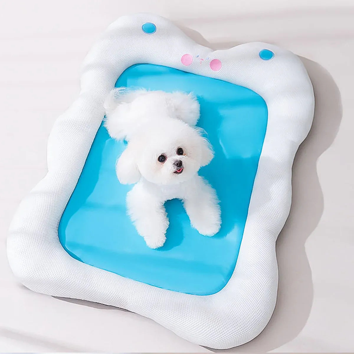 Soft Pet Bed for Dogs and Cats Washable Cushion Kennel Indoor Sleeping Mat Use - M