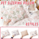 Lace Cat Pillow Soft Pet Cushion for Sleeping Comfortable Kitty Bed Cushion - White Strawberry