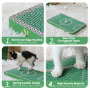 Football Field Shaped Cat Scratching Board Durable Non-Shedding for Cat Play