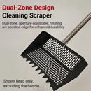 Chicken Coop Cleaning Shovel Head Metal Litter Scoop Sifter Garden Tool