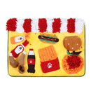 Dog Sniffing Pad Pet Training Mat Interactive Snuffle Toy for Dogs Stress Relief