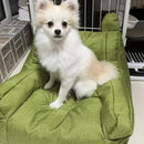 Small Sofa Chair Couch for Living Room Family Pet Furniture Comfortable Seat - Yellow