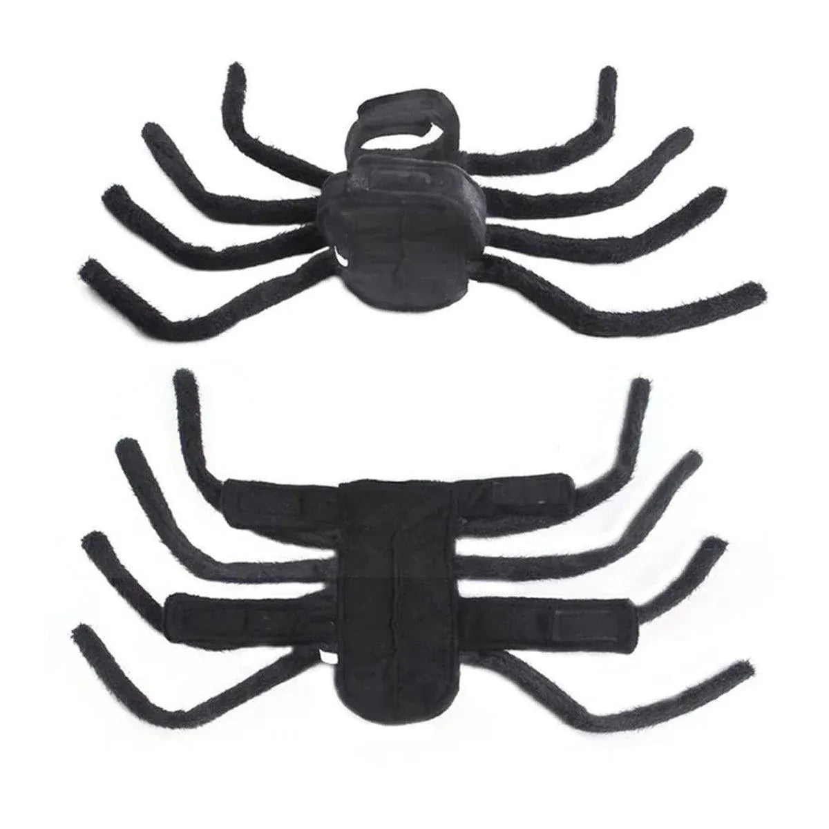 Pet Spooky Big Spider Halloween Costume Dress Up for Dogs Cats and Small Pets - L