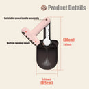 Pet Food Spoon Multifunctional Can Spoon Dog Shovel Ice Cream Cat Spoon Safe - Green