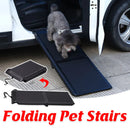 Pet Folding Stair Ladder Step Black Portable Dog Ramp Car Travel Stairs Steps
