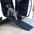Pet Folding Stair Ladder Step Black Portable Dog Ramp Car Travel Stairs Steps