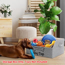 Portable Pet Toy Storage Box Foldable Organizer Snack Bag Pet Accessories Holder - Cat