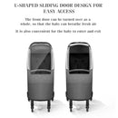 Universal Pet Stroller Rain Cover Windproof Dustproof Cold Weather Shield