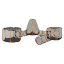 6pcs Outdoor Pet Play Tunnel Folding Cat and Dog Pen Playpen for Pets Indoor