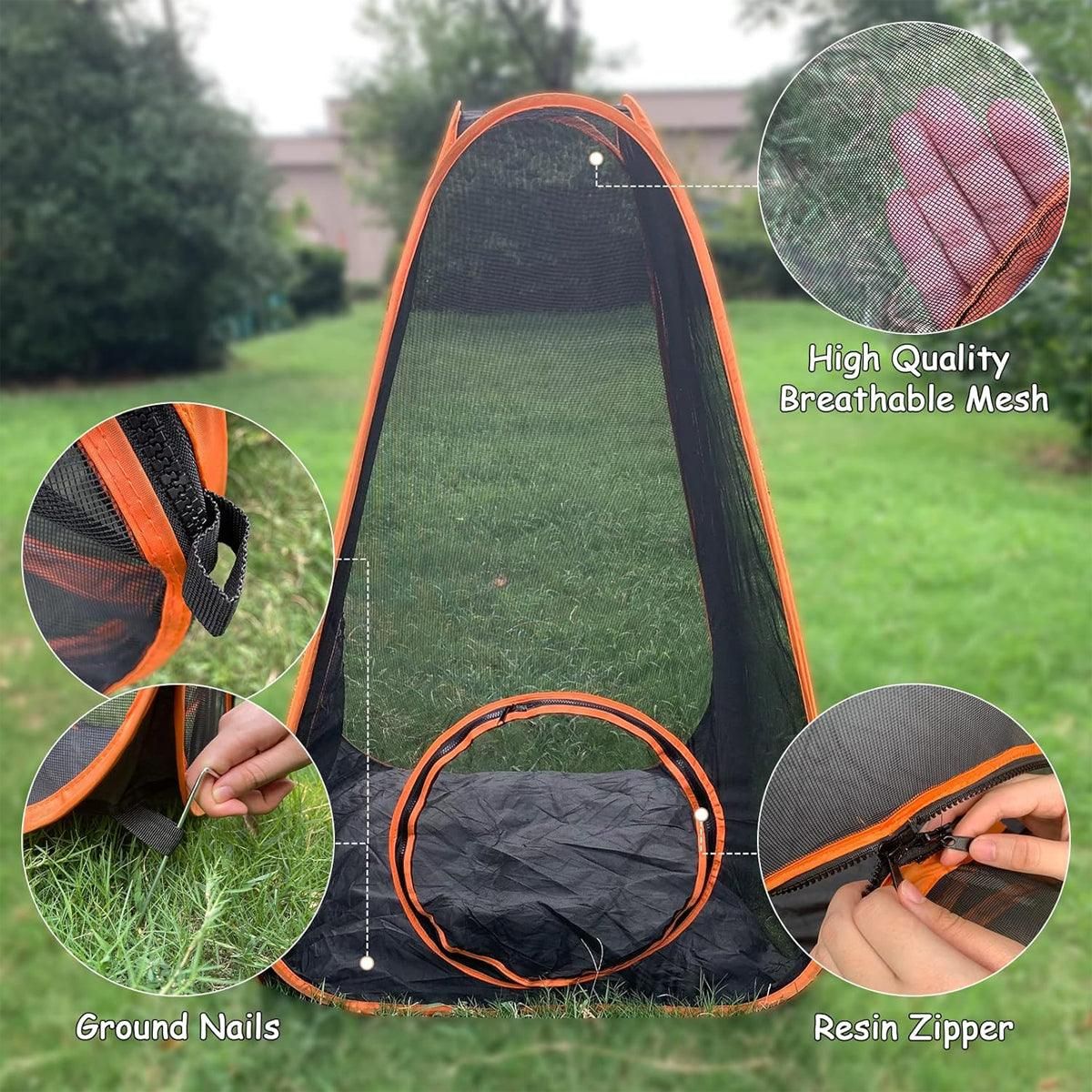 6pcs Outdoor Pet Play Tunnel Folding Cat and Dog Pen Playpen for Pets Indoor