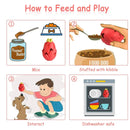 Dragon Fruit Shaped Dog Chew Toy Durable Health for Puppy Small Medium Dogs