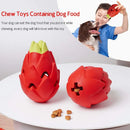 Dragon Fruit Shaped Dog Chew Toy Durable Health for Puppy Small Medium Dogs
