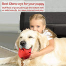 Dragon Fruit Shaped Dog Chew Toy Durable Health for Puppy Small Medium Dogs