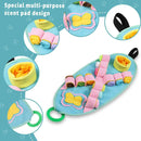 Interactive Dog Snuffle Mat Puzzle Toy Training Pad for Smell and Feeding