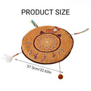 Bohemian Style Pet Bed Mat Washable Non Slip for Dogs Cats All Seasons Home Use