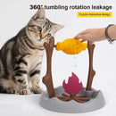 Pet Roast Meat Rolling Shaped Toy Slow Feeding Mental Stimulation for Dogs Cats