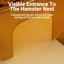Clear Hamster Platform Transparent Plastic for Small Pet Cage Rest Play Exercise - Blue