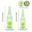 Durable Pet Teething Resistant Tennis Ball Wine Bottle Chew Toy for Dogs Play - Red-L