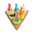 Dog Snuffle Chew Toy with Hidden Food Dispenser Interactive Training Puzzle Set