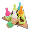 Dog Snuffle Chew Toy with Hidden Food Dispenser Interactive Training Puzzle Set