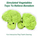 Pet Plush Squeaky Chew Toy For Dogs Cats Chew Resistant Boredom Relief Non Toxic