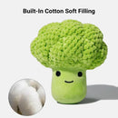 Pet Plush Squeaky Chew Toy For Dogs Cats Chew Resistant Boredom Relief Non Toxic