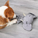 Dog Sniffing Toy Elephant Shaped Interactive Food Hiding Sound Toy for Dogs