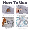 Dog Sniffing Toy Elephant Shaped Interactive Food Hiding Sound Toy for Dogs