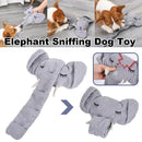 Dog Sniffing Toy Elephant Shaped Interactive Food Hiding Sound Toy for Dogs