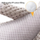Pet Plush Corn Fleece Squeaky Toy Chew Teeth Cleaning For Dogs Puppies Safe Soft - Grey