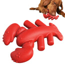 Dog Chew Toy Lobster Shape Teething Stick Durable Bite Toy for Puppy Pet Dental