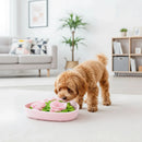 Dog Snuffle Mat Heart Shape Slow Feeder Puzzle Toy for Foraging Training