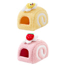 Hamster Cotton Nest Warm Cozy for Small Pets Winter Sleeping Bed Soft Washable - Pink