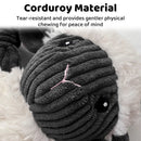 Lamb Shape Pet Chew Toy with Squeaker Soft for Dogs Puppies Play