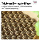 Cat Entertainment Corrugated Scratching Board Cat Toy Anti Scratch Durable - Upgraded Model