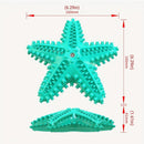 Pet Starfish Floating Dog Toy Audible Water Toy for Dogs Interactive Play Fun - Lake Blue