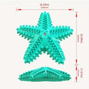 Pet Starfish Floating Dog Toy Audible Water Toy for Dogs Interactive Play Fun - Green