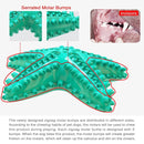 Pet Starfish Floating Dog Toy Audible Water Toy for Dogs Interactive Play Fun - Green
