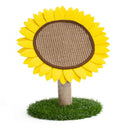 Sunflower Shaped Cat Scratcher Cat Tree Non-Shedding Durable Cardboard Material
