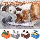 Dog Sniff Training Toy Plush Scent Training Aid for Puppies Interactive Pet Toy - Blue
