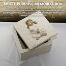 Resin Animal Pet Urn For Dogs Cats Moistureproof Memorial Storage For Pet Ashes - Dog